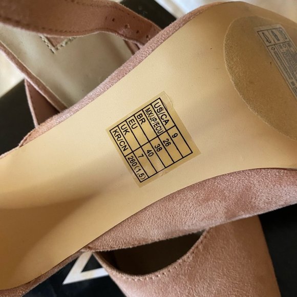 Forever21 Nude Ankle strap Heels (No Box) 🛍 - Picture 4 of 5